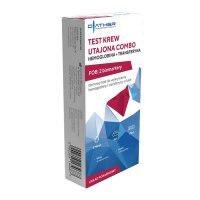 Test Krew Utajona Combo Hemoglobina+Transferyna 1 szt.