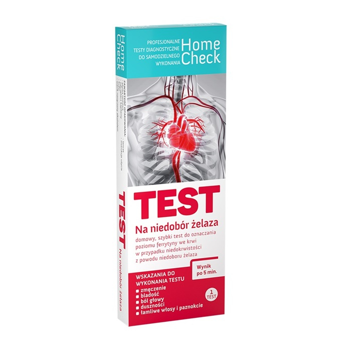 Test na niedobór żelaza Milapharm, 1 szt.