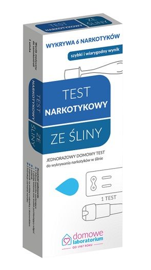 Test Narkotykowy ze śliny 1 szt.