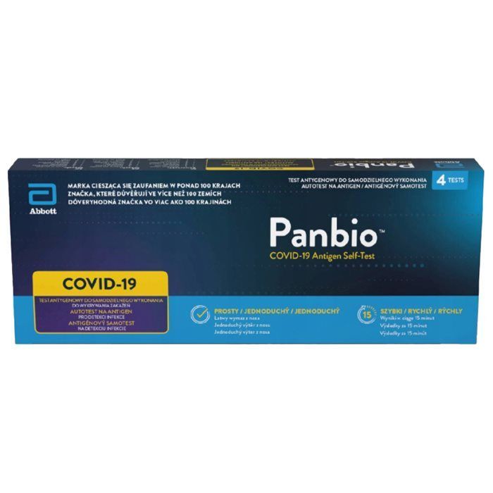 Test Panbio COVID-19 Antigen Self (4 sztuki)