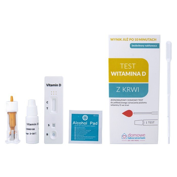 Test Witamina D z krwi Hydrex, 1szt.