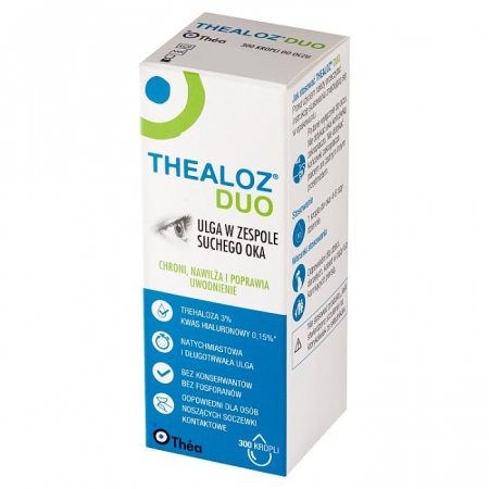 Thealoz Duo krople do oczu 3% 10ml