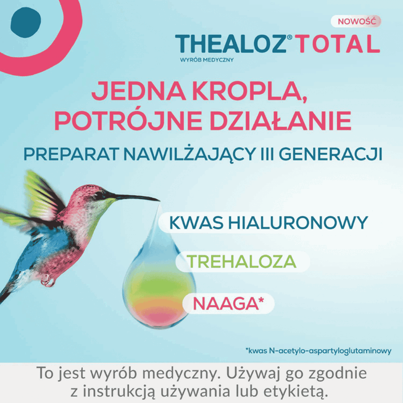 Thealoz Total krople do oczu, 10 ml