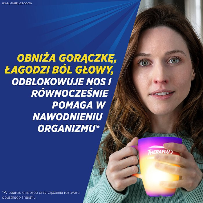 Theraflu Zatoki 14 saszetek z proszkiem do sporządzenia roztworu