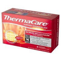ThermaCare kompresy rozgrzewające na dolne okolice pleców i stawy biodrowe 4 szt.