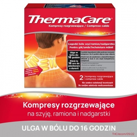 ThermaCare Kompresy rozgrzewające szyję, ramiona i nadgarstki 2 szt.