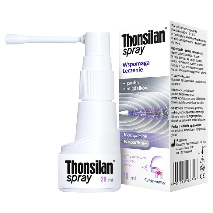 Thonsilan spray do gardła 20 ml