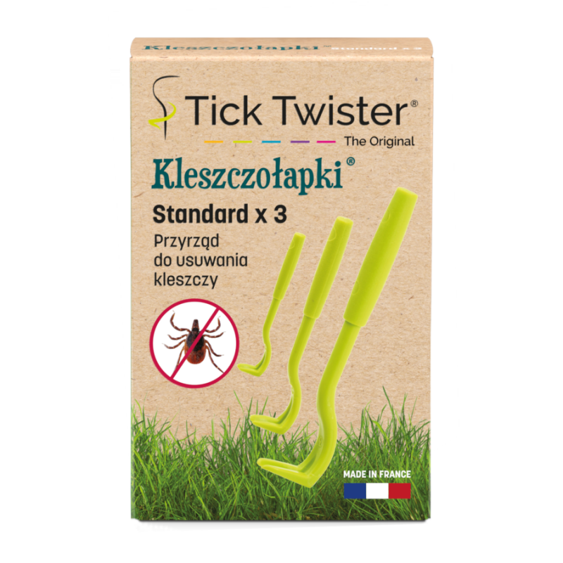 Tick Twister Standard Kleszczołapki, 3 szt.