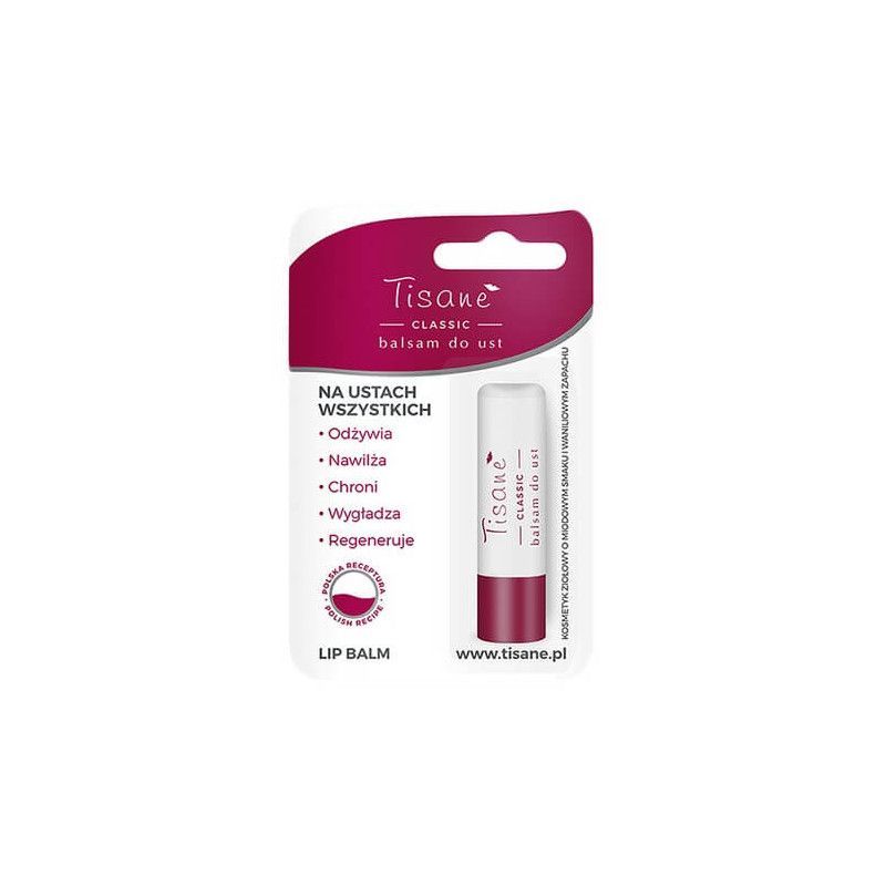 TISANE balsam do ust -pomadka ochronna 4,3 g