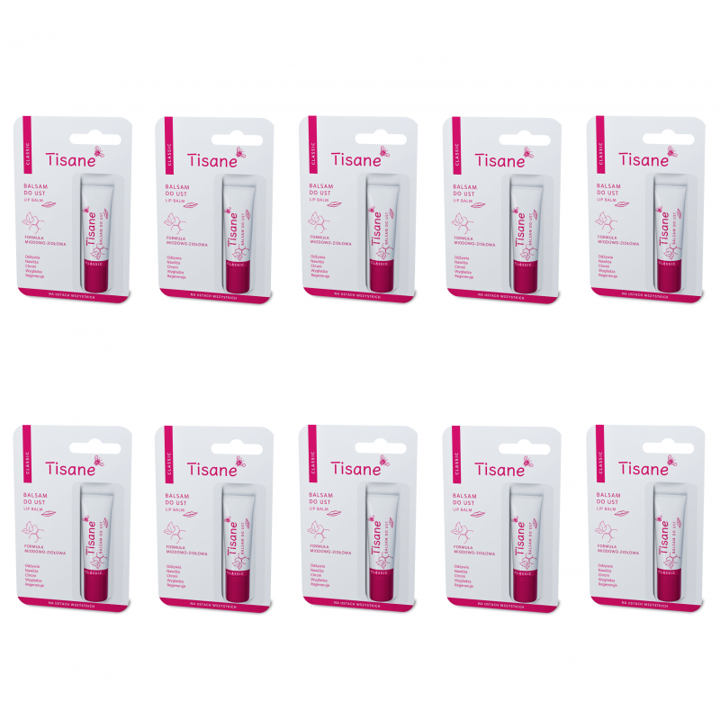 Tisane Classic Balsam do ust, 10 szt.