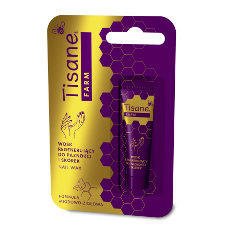 Tisane Farm Wosk regenerujący do paznokci i skórek, 6 g