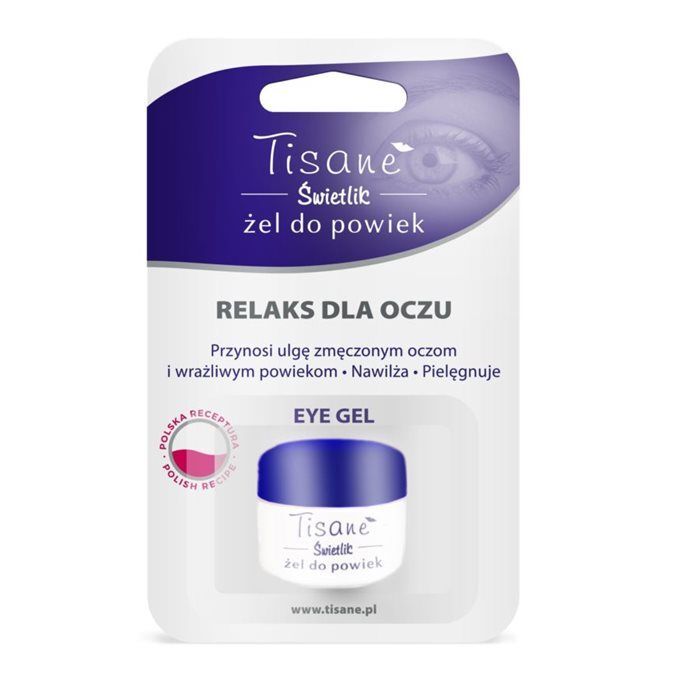 Tisane Świetlik żel do powiek, 4,7 g