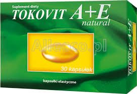 Tokovit A + E natural 30 kapsułek miękkich
