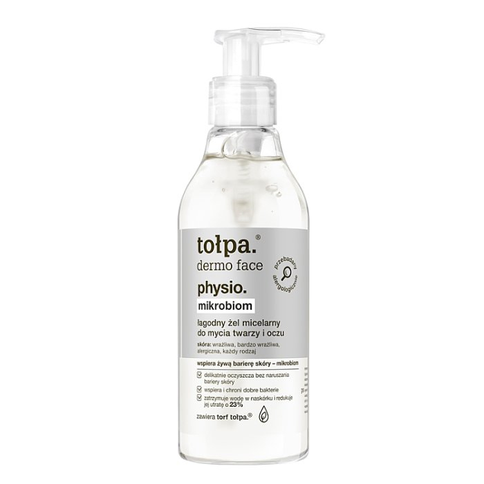 Tołpa dermo face physio mikrobiom łagodny żel micelarny 195 ml