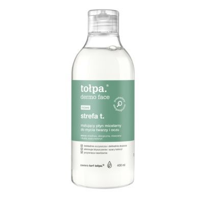TOłpa dermo face strefa t. matujący płyn micelarny do mycia twarzy i oczu 400 ml