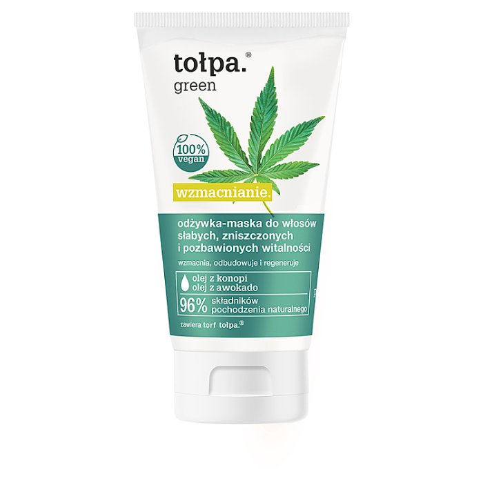 Tołpa Green wzmacnianie odżywka-maska do włosów słabych, 150 ml