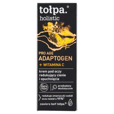 TOŁPA Holistic witamina C krem pod oczy redukujący cienie i opuchnięcia 10 ml