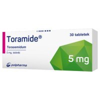 Toramide 5 mg, 30 tabletek