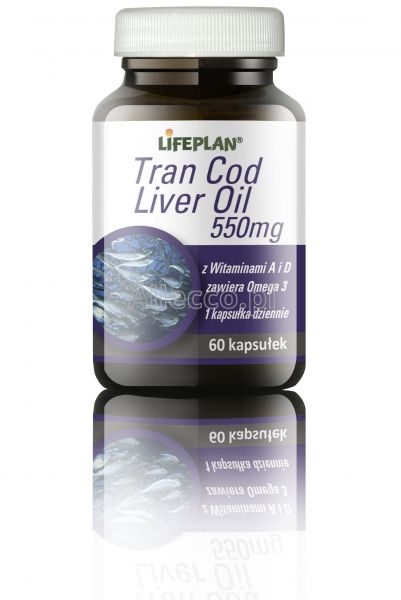Tran Cod Liver Oil kapsułki, 60 szt.