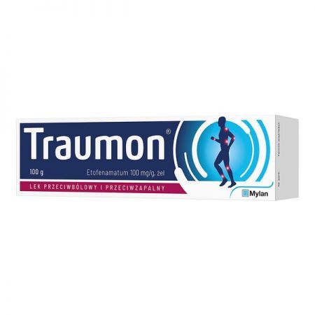 Traumon żel przeciwbólowy i przeciwzapalny a urazy i kontuzje, 100g