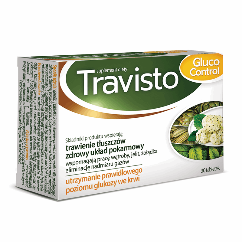 Travisto Gluco Control tabletki, 30 szt.