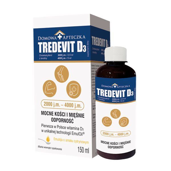 Tredevit D3 płyn (cytrynowy) 150 ml