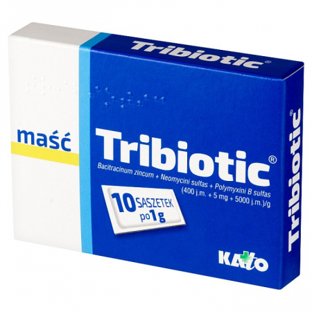 Tribiotic maść 1 g 10 saszetek