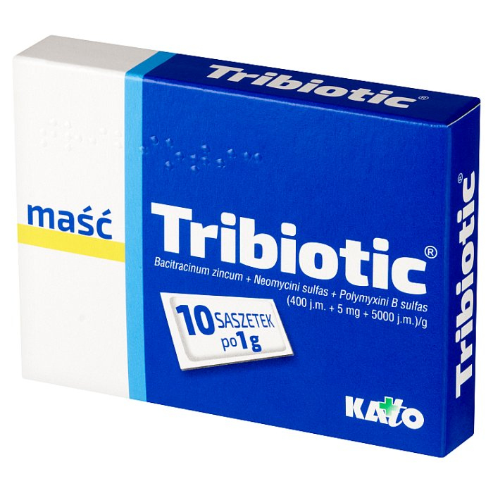 Tribiotic maść 1 g 10 saszetek