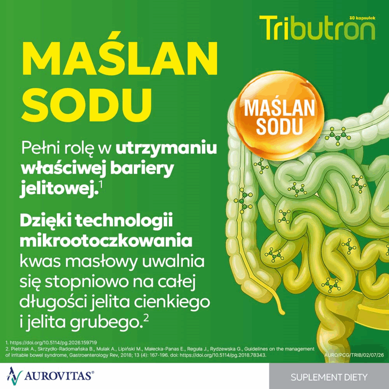 Tributron synbiotyk kapsułki, 30 szt.