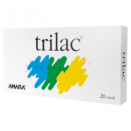 Trilac 20 kapsułek / Flora bakteryjna