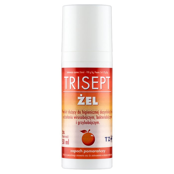 Trisept żel antybakteryjny pomarańczowy  50ml