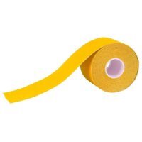 Trixline Kinesio Tape Taśma Kinezjologiczna 5 cm x 5 m (żółta) 1 sztuka