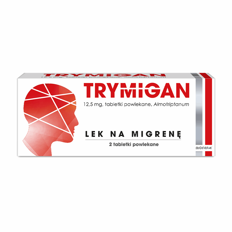 Trymigan 12,5 mg tabletki powlekane, 2 szt.