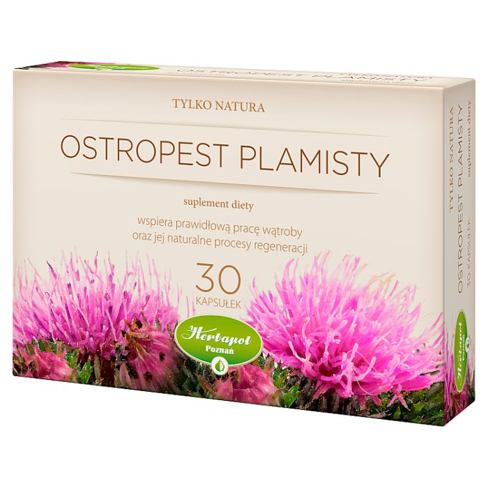 Tylko Natura Ostropest plamisty 30 kapsułek