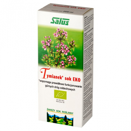 Tymianek EKO świeży sok roślinny 200 ml
