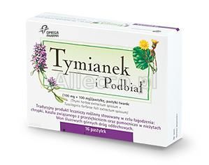 Tymianek i Podbiał 16 pastyl.