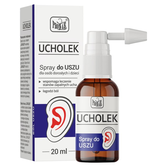 Ucholek spray do uszu 20ml