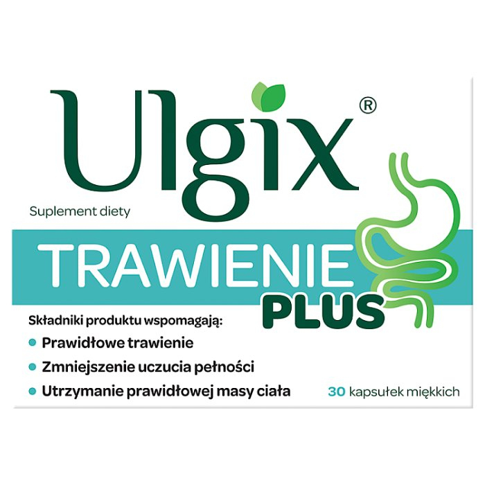 Ulgix Trawienie Plus 30 kapsułek miękkich