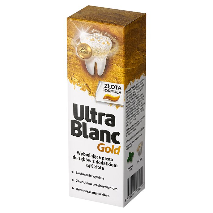 Ultrablanc Gold pasta do zębów wybielająca, 75 ml