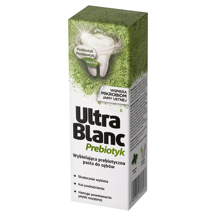 Ultrablanc Prebiotyk pasta do zębów wybielająca, 75 ml