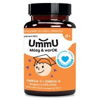 UmmU Mózg & Wzrok 8+ kapsułki, 240 szt.