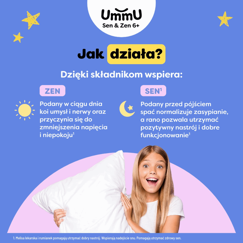 UmmU Sen & Zen 6+ krople dla dzieci, 30 ml