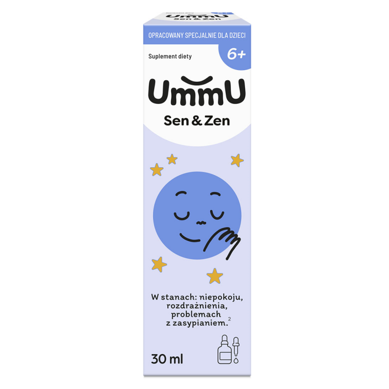 UmmU Sen & Zen 6+ krople dla dzieci, 30 ml