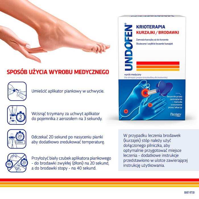 Undofen Krioterapia aerozol 50 ml