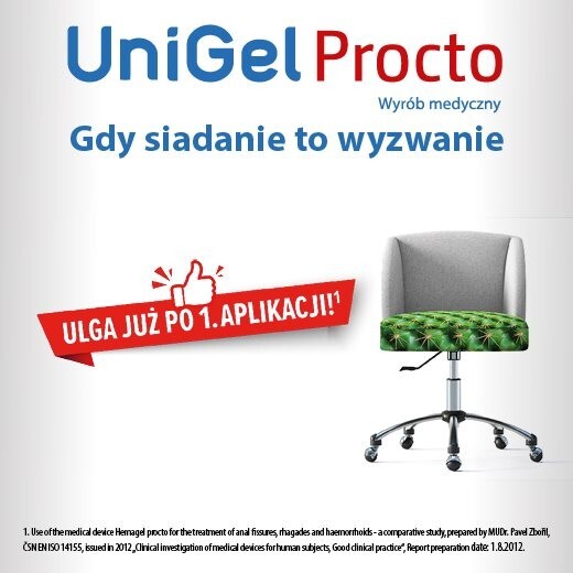 Unigel Procto 5 czopków / leczenie hemoroidów
