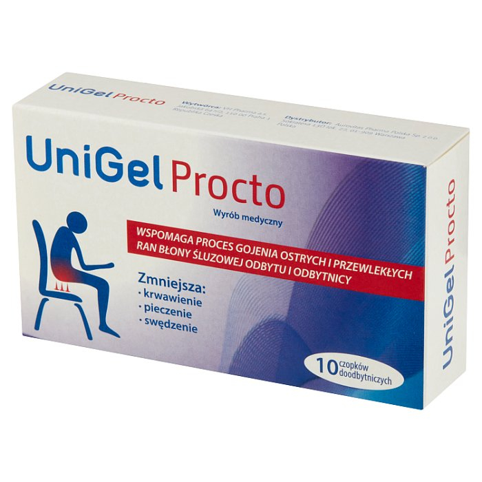 Unigel Procto czopki, 10 szt.