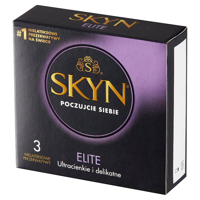 UNIMIL SKYN ELITE Prezerwatywy ultracienkie i delikatne 3 szt.