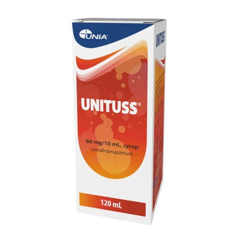 Unituss 60 mg/10 ml syrop, 120 ml