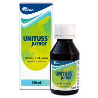 Unituss Junior 60 mg/10 ml syrop, 120 ml