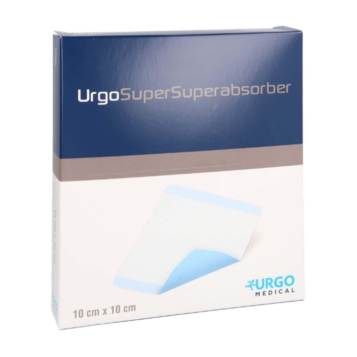 UrgoSuperSuperabsorber opatrunek chłonny na rany 10 x 10 cm, 1 szt.